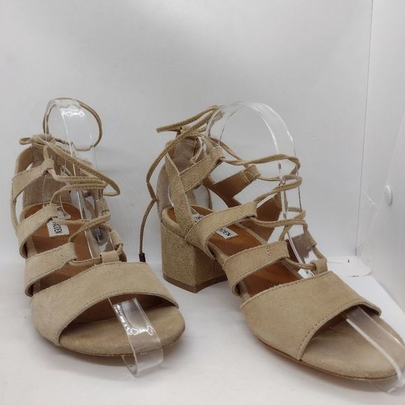 Steve Madden Hydii Sandals Gladiator Suede  Sz 6.5. Summer Festival - Picture 1 of 9